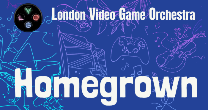 London Video Game Orchestra, Homegrown, a background of musical instruments